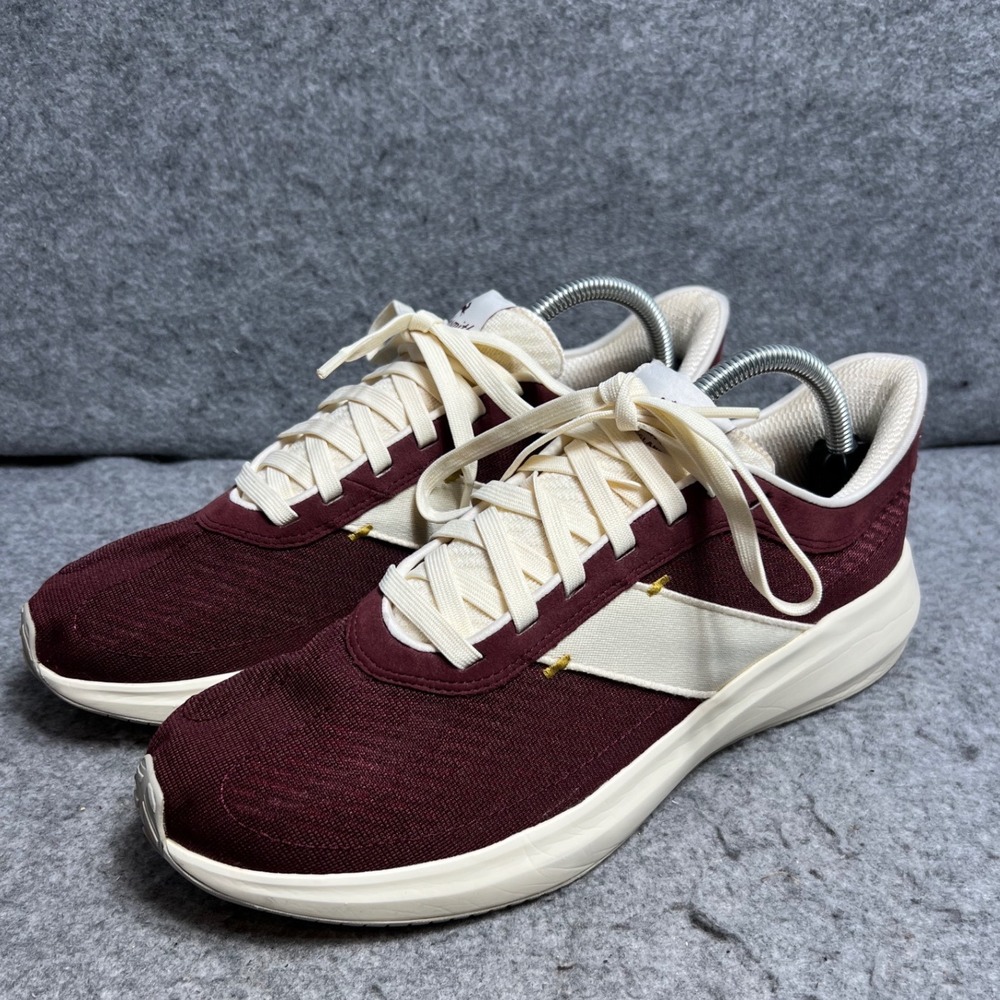 Tracksmith Eliot Runner Mens Maroon  Running Shoes Sneakers FW22-M-01 Size 9